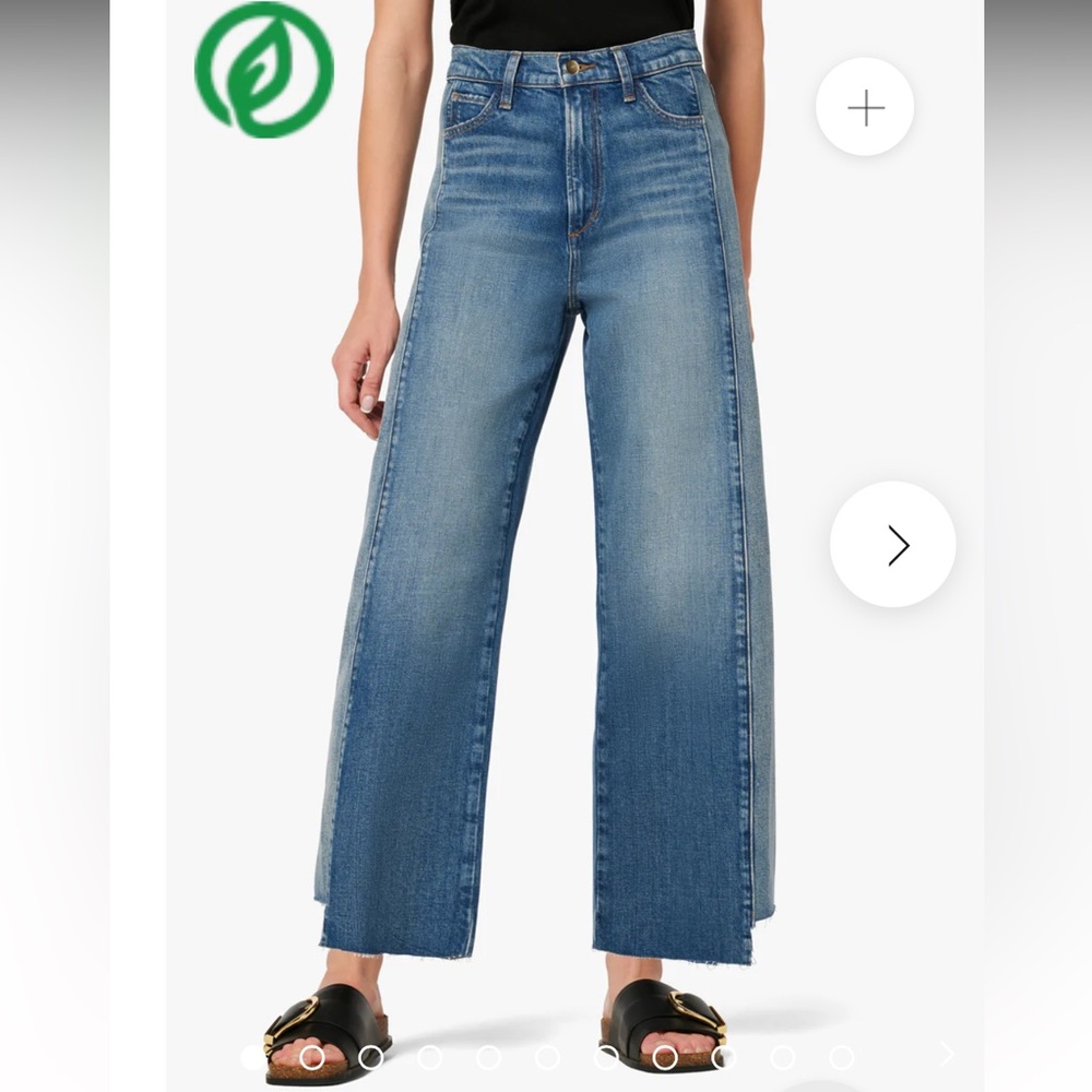 EUC Joe’s Jeans THE MIA HIGH RISE WIDE LEG ANKLE in size 25